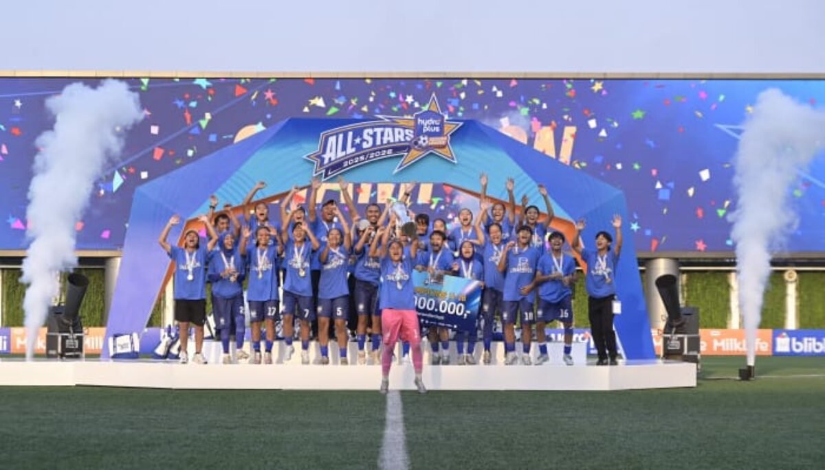 Bantai Putri Garut 5-0, Akademi Persib Juarai Hydroplus Soccer League All-Stars