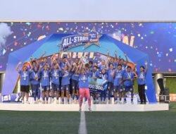 Bantai Putri Garut 5-0, Akademi Persib Juarai Hydroplus Soccer League All-Stars