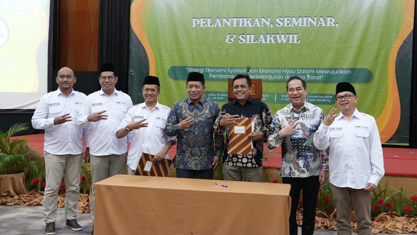 Pegadaian Jabar dan MES Dorong Inklusi Keuangan Syariah serta Pemberdayaan UMKM