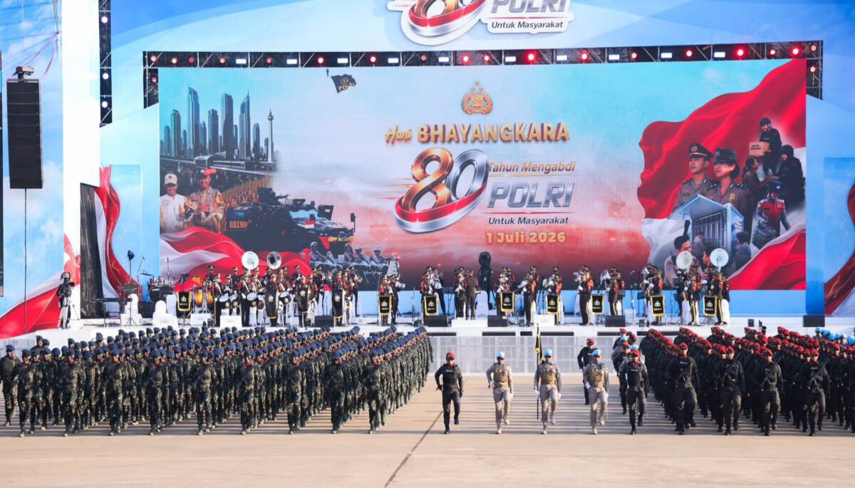 AHY menyampaikan ucapan selamat Hari Bhayangkara ke-80 kepada seluruh jajaran Kepolisian Negara Republik Indonesia. 