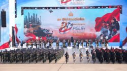AHY menyampaikan ucapan selamat Hari Bhayangkara ke-80 kepada seluruh jajaran Kepolisian Negara Republik Indonesia.