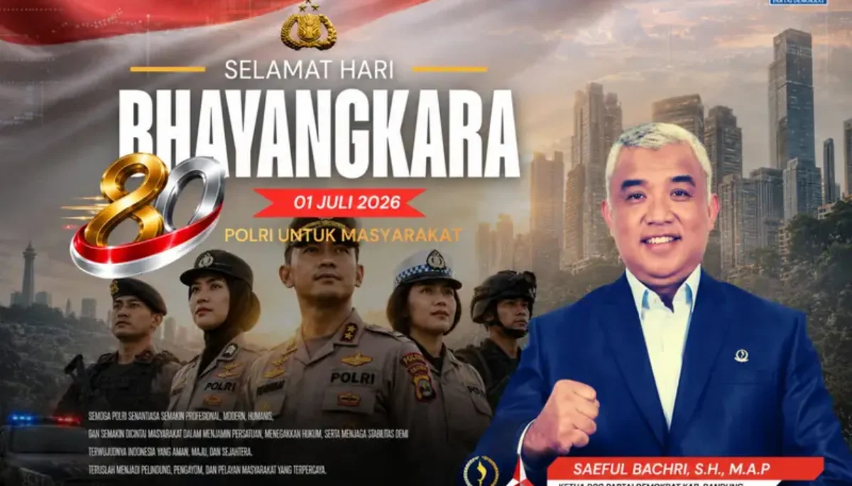 Saeful Bachri: Selamat HUT ke-80 Bhayangkara