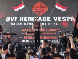 Sambut HUT RI ke-81, AHY Vespaan di Bandung Tegaskan Semangat Persaudaraan dan Aksi Kemanusiaan