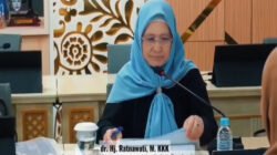 Hj. Ratnawati, menghadiri agenda Komisi III DPRD Provinsi Jawa Barat bersama jajaran PT Tirta Gemah Ripah (TGR), Rabu (15/7/2026).