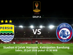 Ini Susunan Pemain Persib Bandung vs Arema FC di Laga Perdana Piala Presiden 2026