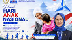 Anggota DPRD Provinsi Jawa Barat Hj. Ratnawati mengajak semua pihak memprioritaskan anak demi melahirkan generasi unggul.