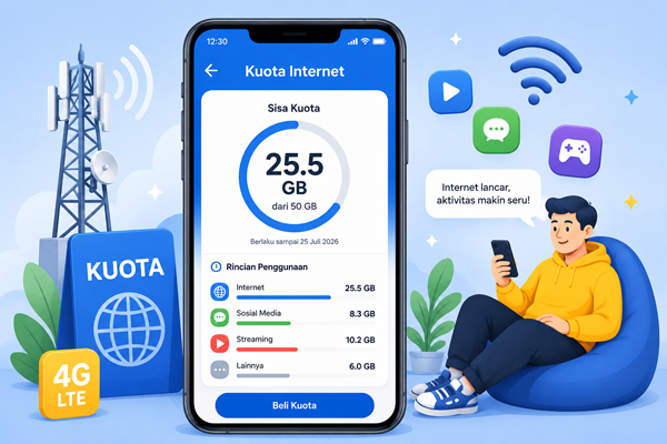 Putusan MK soal Kuota Internet Hangus Dinilai Harus Diikuti Audit dan Restitusi