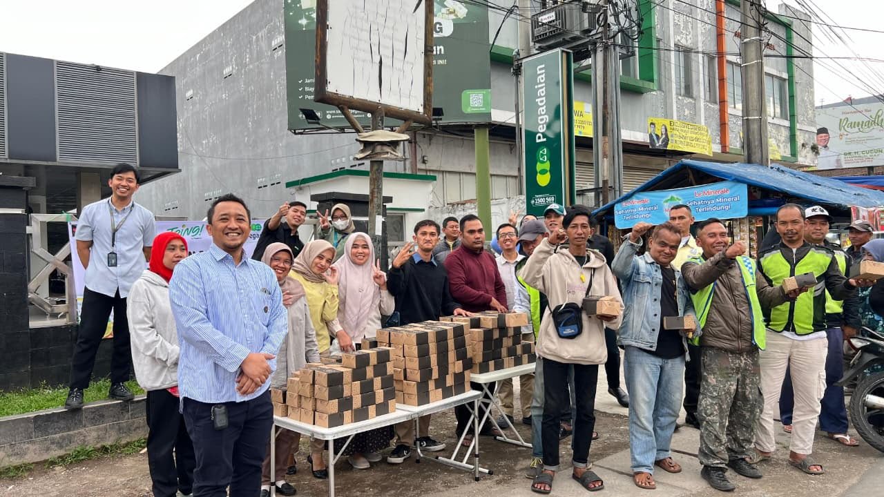 Wujud Nyata Kepedulian Sosial, Pegadaian Jawa Barat Rutin Gelar Program ‘Mengetuk Pintu Langit’