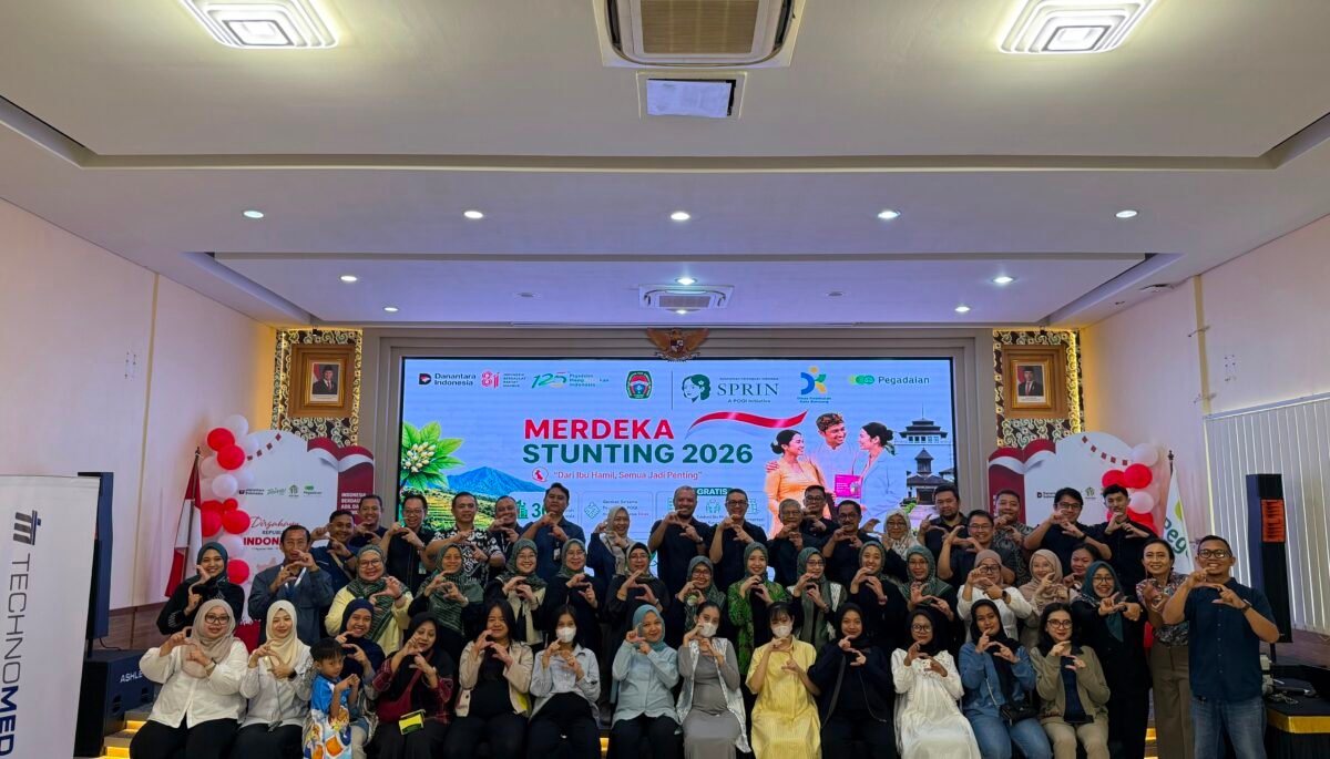 Pegadaian Jabar Bersama POGI Gelar Merdeka Stunting 2026
