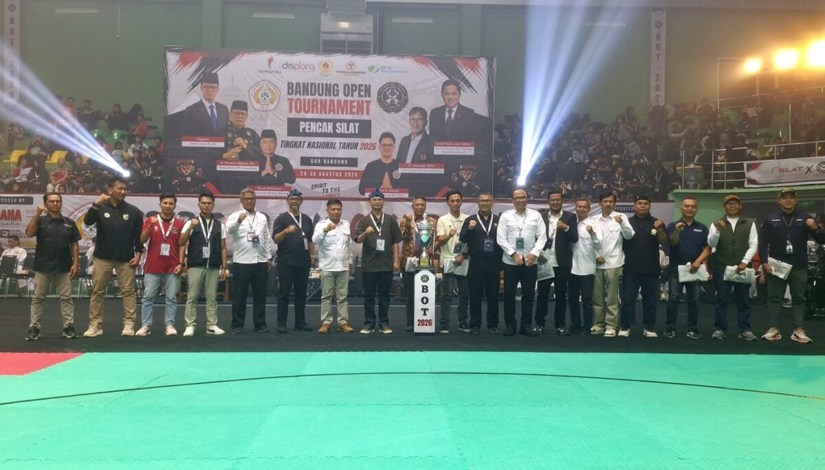 Bandung Open Tournament Pencak Silat Tingkat Nasional Tahun 2026 Diikuti Ribuan Peserta 