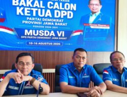 H+3 Penutupan, Baru Satu Bakal Calon Yang Daftar Ketua DPD Demokrat Jabar