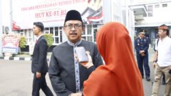 Anggota DPRD Provinsi Jawa Barat H. Muhamad Sidkon Dj. mengapresiasi pelaksanaan Upacara Penyerahan Remisi Umum HUT ke-81 RI di Lapas Banceuy