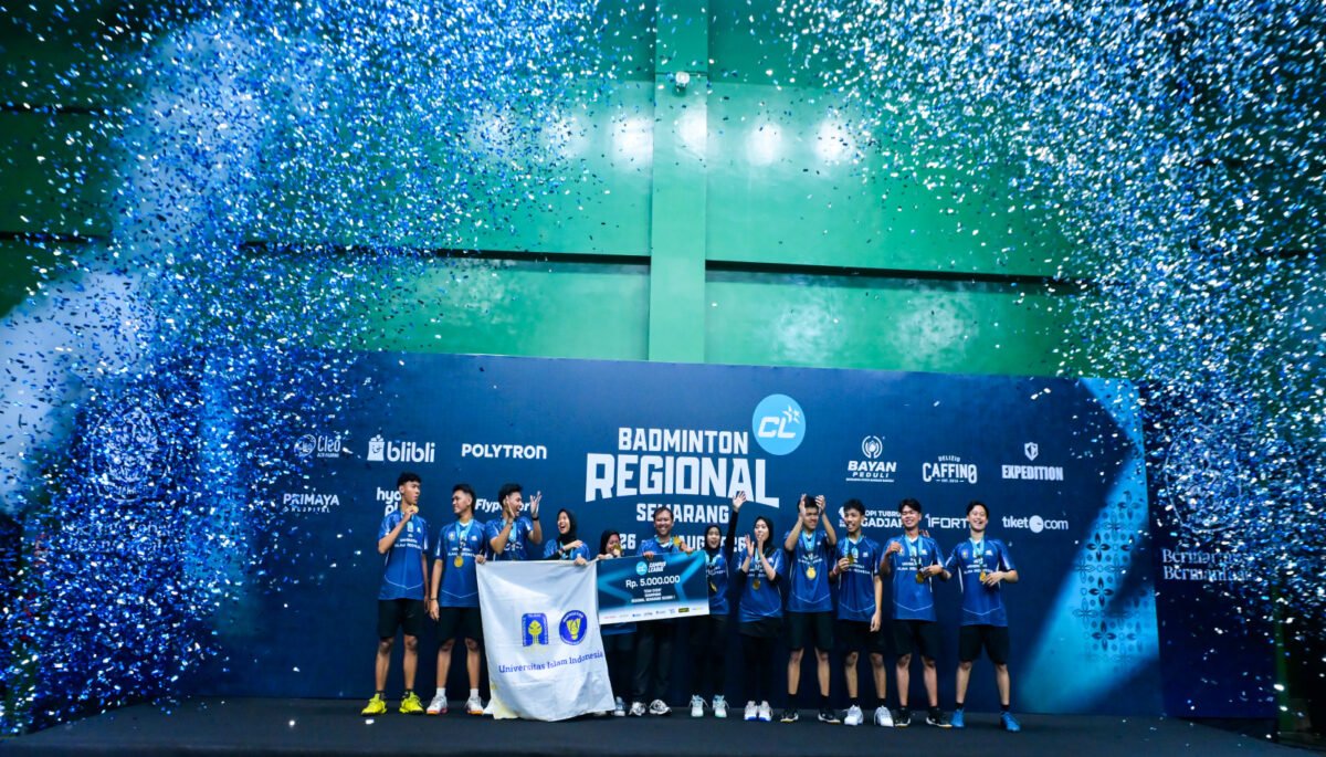 Campus League Badminton Regional Semarang menuntaskan rangkaian pertandingan di Polytron Stadium, Universitas Diponegoro.