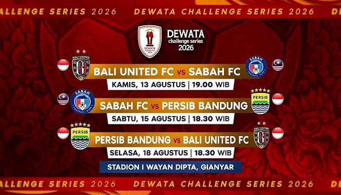 Persib Bandung menggelar TC di Pulau Bali mulai 11 hingga 19 Agustus 2026, sebagai persiapan akhir menghadapi kompetisi musim 2026-2027.