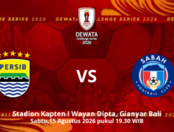 PERSIB VS SABAH FC: Uji Kekuatan jelang Kompetisi Resmi