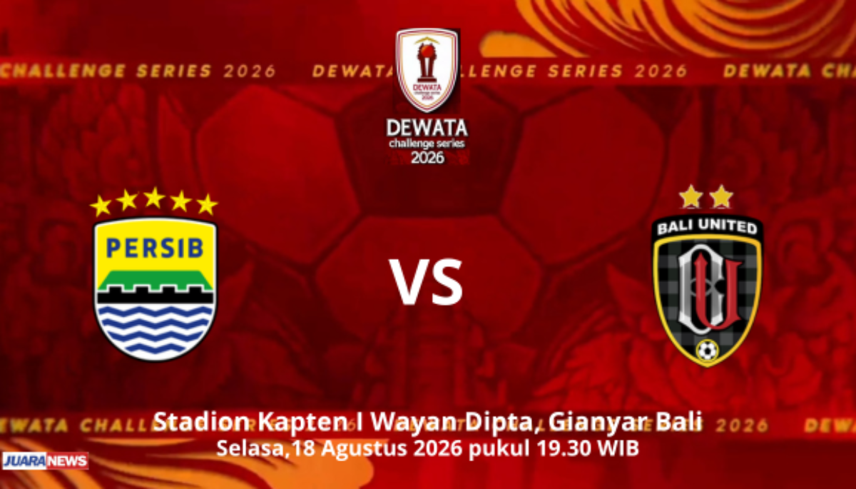 Persib bakal melakoni laga uji coba terakhir jelang bergulirnya kompetisi resmi, dengan menghadapi Bali United, Selasa (18/8/2026) malam.