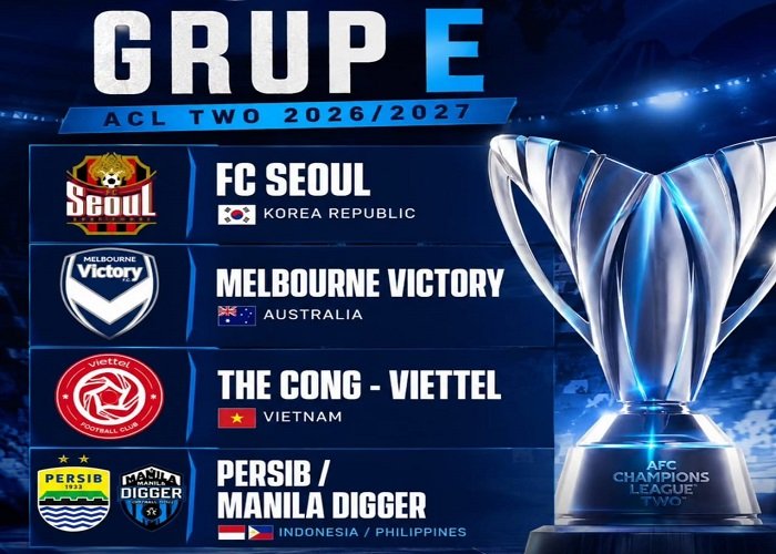 Tim Persib Bandung bakal menghadapi lawan-lawan tangguh di ajang AFC Champions League Two (ACL 2) 2026-2027. 