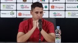 Luka Menalo bersyukur Persib meraih kemenangan 1-0 atas Tampines Rovers pada penyisihan Grup A Piala Presiden 2026, Jumat (31/7/2026) malam. 
