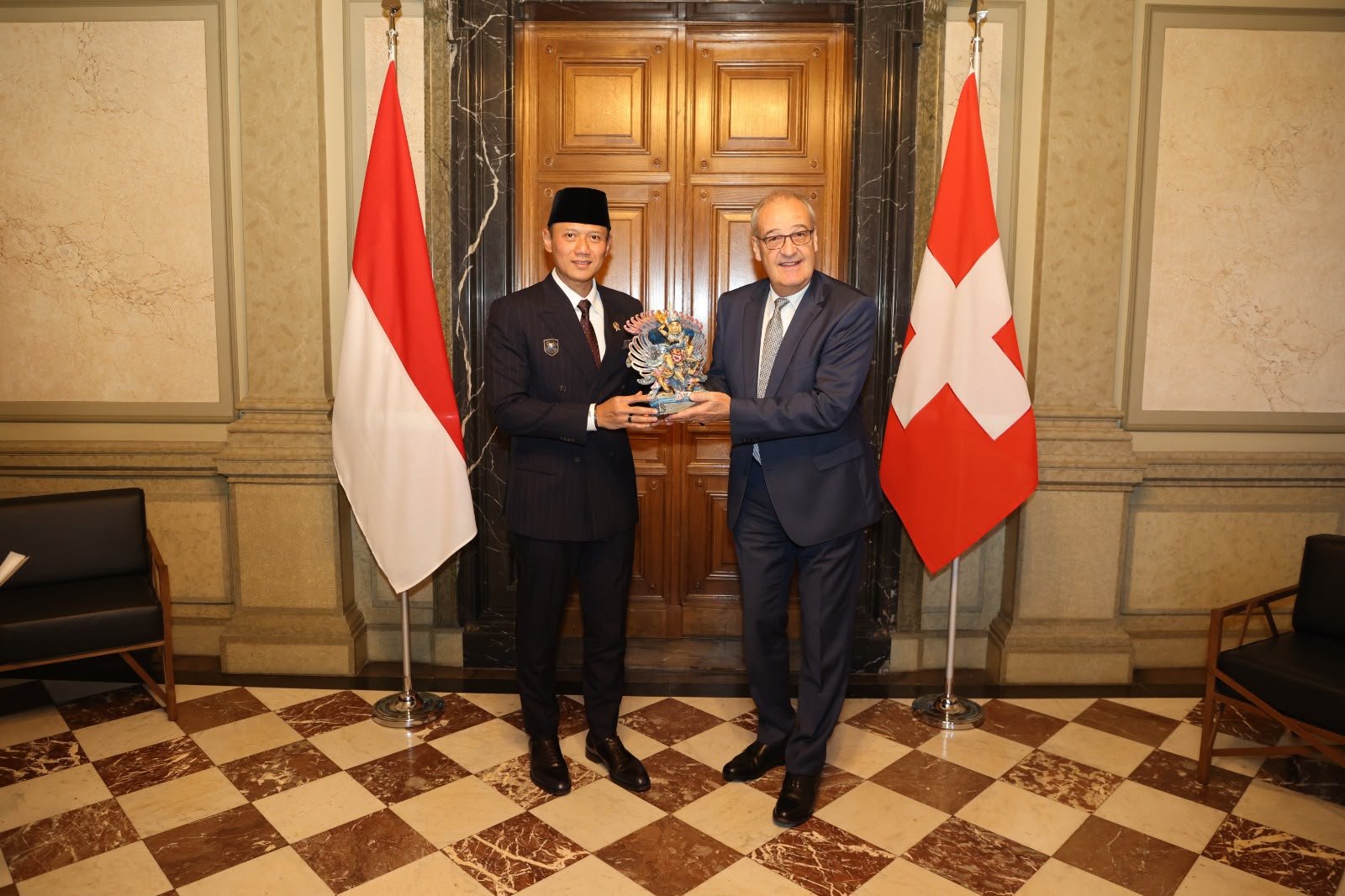 AHY Dorong Penguatan Kerja Sama Air, Energi, dan Konektivitas Indonesia–Swiss