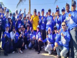 Dibuka Tiga Pantun, Anton Yakin Demokrat Pangandaran Pecah Telor