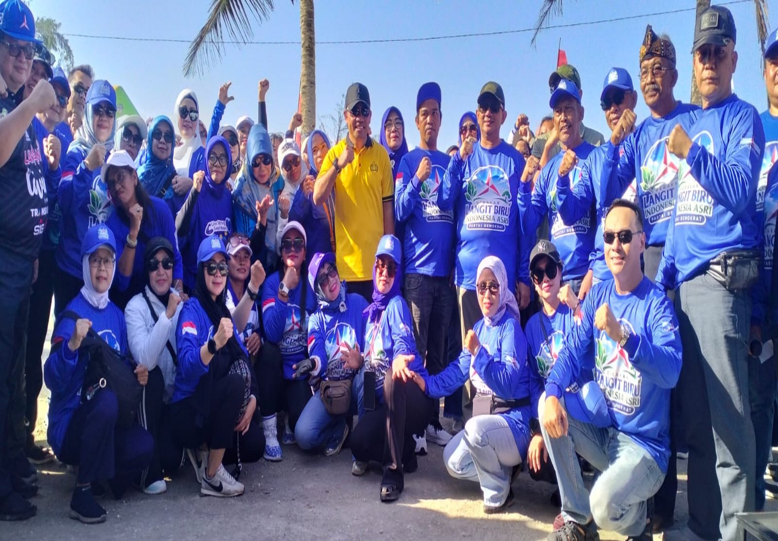 Kegiatan Langit Biru Indonesia Asri tingkat DPD Partai Demokrat Jawa Barat telah digelar di Pangandaran. Acara berlangsung meriah.