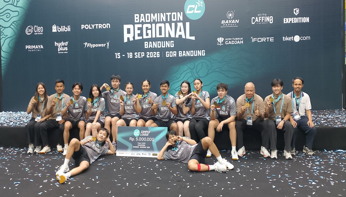 BINUS Kampiun Regional Bandung, Siap Tantang Juara Semarang di The Nationals