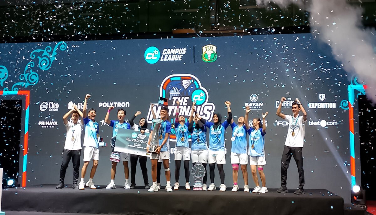 Universitas Negeri Sebelas Maret (UNS) Surakarta mendulang kejayaan pada Campus League Badminton 2026 - The Nationals.