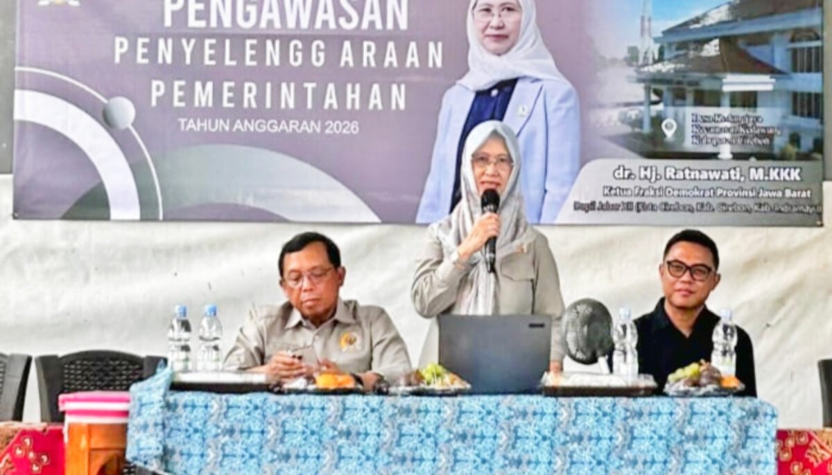Anggota DPRD Provinsi Jawa Barat Hj. Ratnawati melaksanakan kegiatan Pengawasan Penyelenggaraan Pemerintahan Tahun Anggaran 2026.