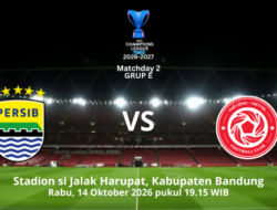 Ini Susunan Pemain Persib vs Cong-Viettel di Matchday 2 ACL Two