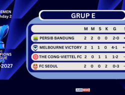 Hajar Cong-Viettel 1-0, Persib Kembali Puncaki Klasemen Grup E ACL Two