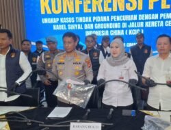 Polres Cimahi Ungkap Pencurian Kabel Whoosh, 5 Pelaku dan 1 Penadah Ditangkap