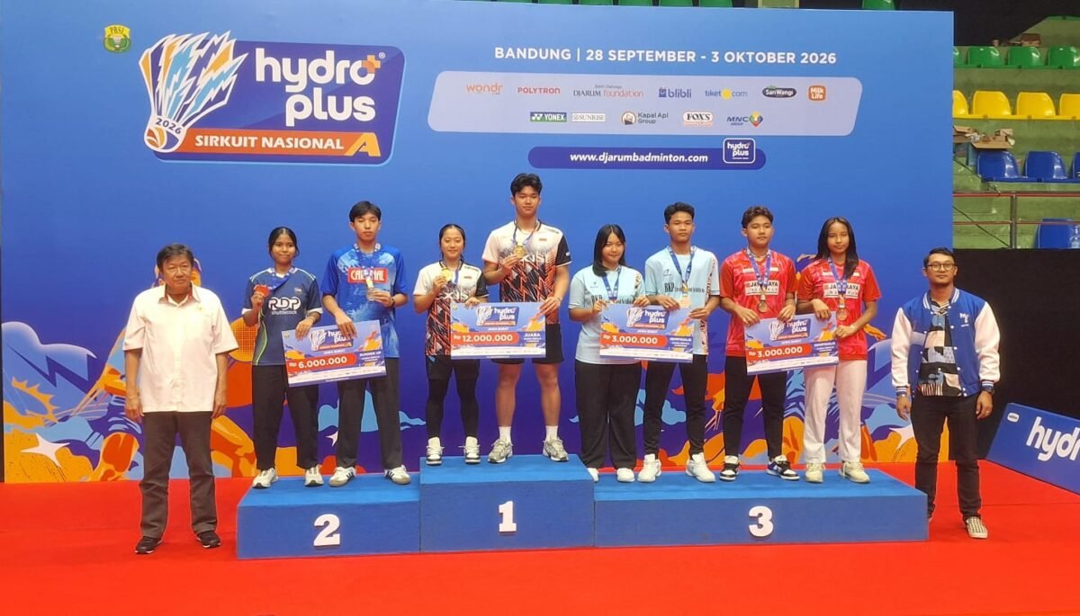 Hydroplus Sirnas A Jabar 2026 Berakhir, Jaya Raya dan Djarum Kudus Mendominasi. (foto: juaranews/rahman)