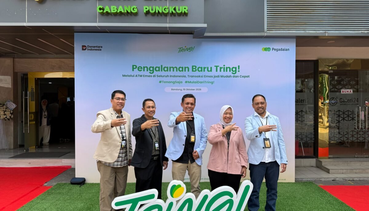 Pegadaian Hadirkan ATM Emas Pertama di Indonesia untuk Cetak dan Beli Emas Instan