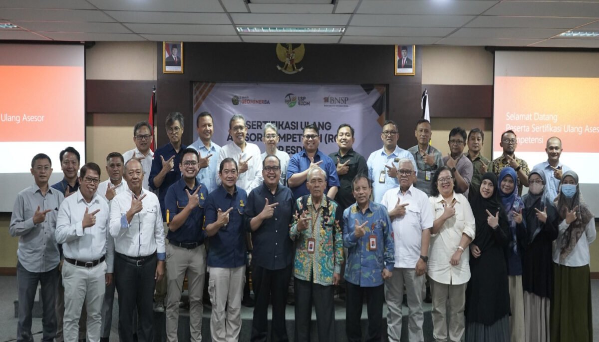 PPSDM Geominerba Perkuat Kompetensi Asesor melalui Pelatihan dan Sertifikasi