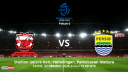 MADURA UNITED VS PERSIB BANDUNG: Bidik Kemenangan, Dekati Puncak Klasemen