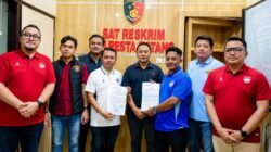 Kawal Penanganan Insiden KM 360, Manajemen Persib Silaturahmi ke Polres Batang
