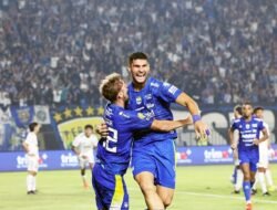 Gol First Touch Julio Cesar Taklukkan Persik 1-0, Persib Kembali Ramaikan Papan Atas Super Leegue